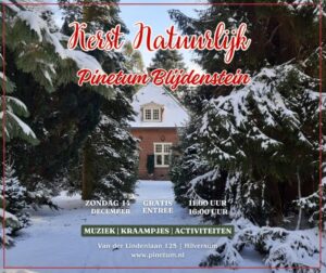 Kerst Natuurlijk op 14 december Pinetum Hilversum